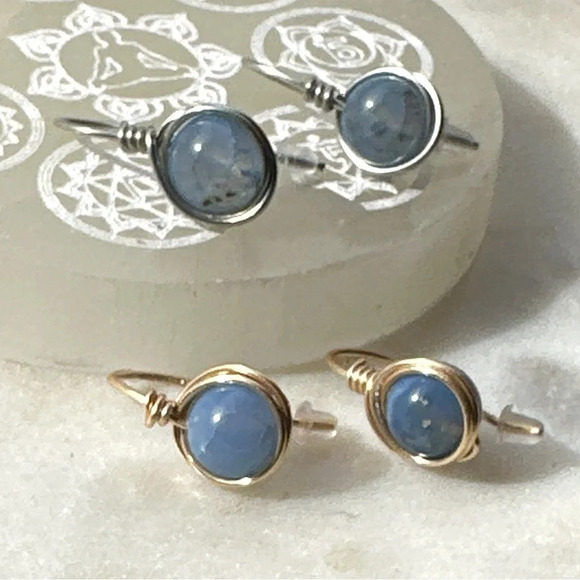 Dragon vein agate beaded handcrafted gold adjustable rope bracelet - Picture 11 of 11